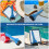 handheld adjustable brush for swimming pool filter cartridge cleaning 8