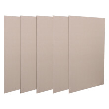 5St DIY Karton A3 Formaat, Beige Dubbelzijdig, Dik Papieren Bord