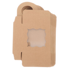 25St Assortiment Kleuren Draagbare Papieren Wijnbox Voor Opslag