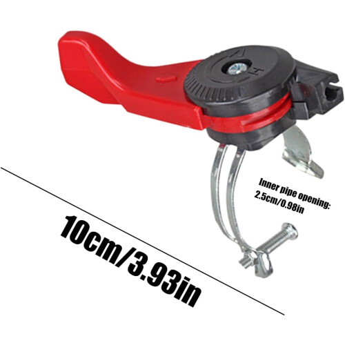 Tiller Throttle Control, Handlebar Thumb Throttle Lever, Durable Accelerator Replacement Part, Easy Install 2