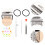 holzwebstuhl set zum flicken und , diy-handstrickrahmen 5