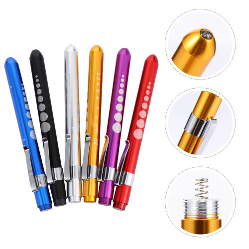 6 wiederverwendbare LED Taschenlampe, , Pupillenmesser 2