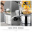 1 set household noodle cooking pot with practical fried basket 10