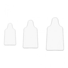 (03 bottle) King Crown Pine Tree Baby Cloth Bottle and Bowknots Shapes Plastic Material 3D Baking Mould Cake Mold Birthday Cake Pan