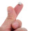 4pcs silicone earring backs for droopy ears, large heavy stud support 6