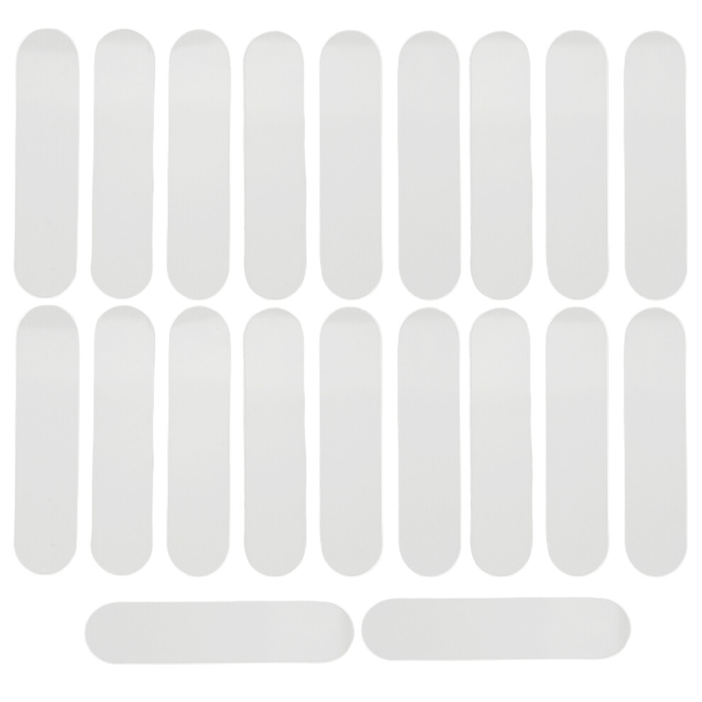 Villcase 50Pcs Transparent Acrylic Nail Art Display Board For False Nails Practice