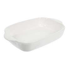 double handle ceramic baking dish for household salad and roasting
