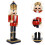 wooden nutcracker ornament xmas puppet decor christmas statue 6