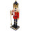 wooden nutcracker ornament xmas puppet decor christmas statue 2