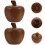 2pcs decorative figurines sandalwood natural realistic decor 9