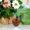 2pcs decorative figurines sandalwood natural realistic decor 4