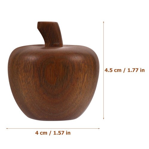 2pcs decorative figurines sandalwood natural realistic decor 1