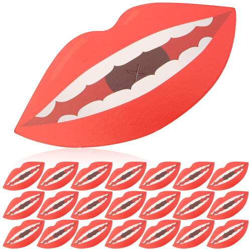 100pcs lollipop paper cards candy decoration 2