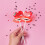 100pcs lollipop paper cards candy decoration 5