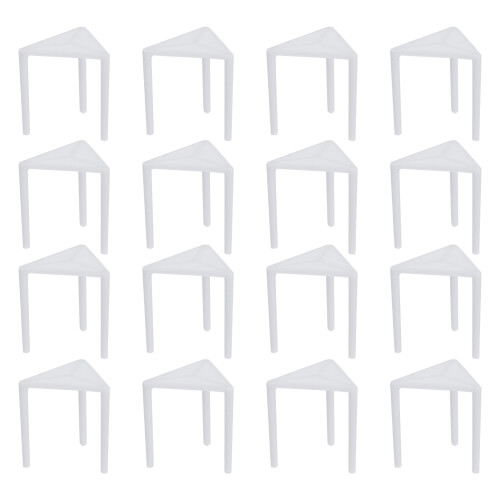 100pcs disposable pizza tripod saver stand anti-stick frame