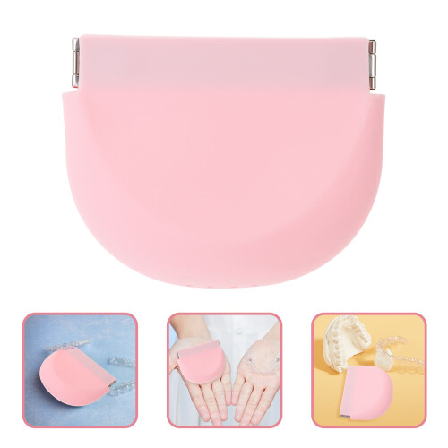 household retainer case convenient denture box for daily use 2