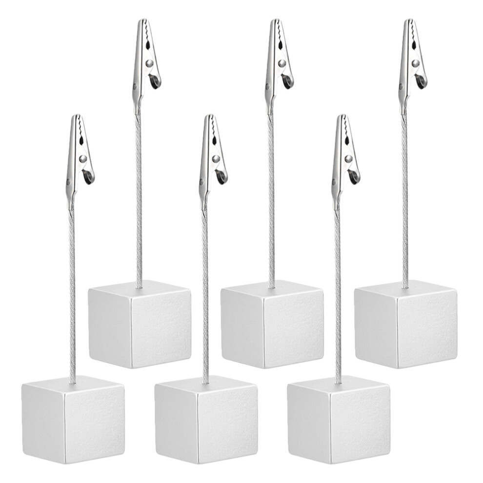 6 pcs metal place card holders for weddings, parties, home decor-image-OPC-PKRWCX9-NEW