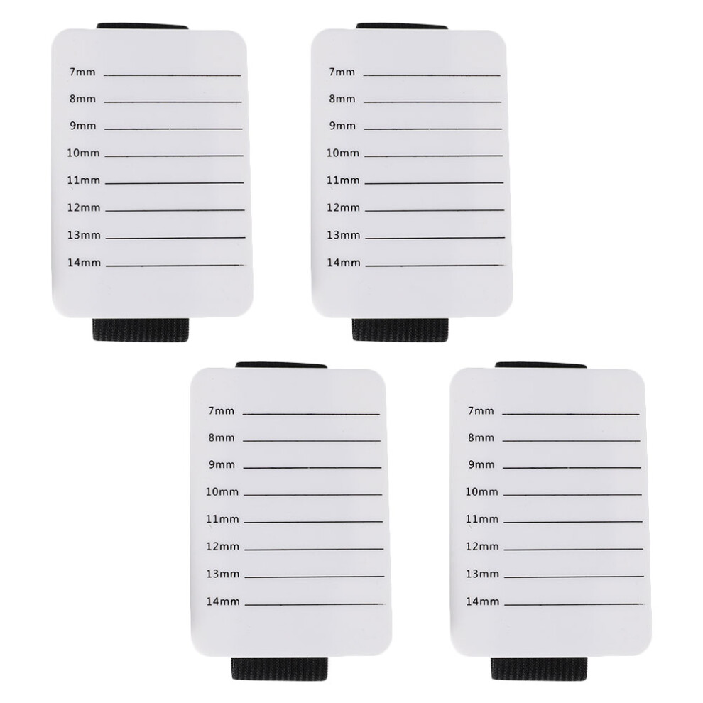 Ohphcall 4Pcs Acrylic Eyelash Extension Holder Plate
