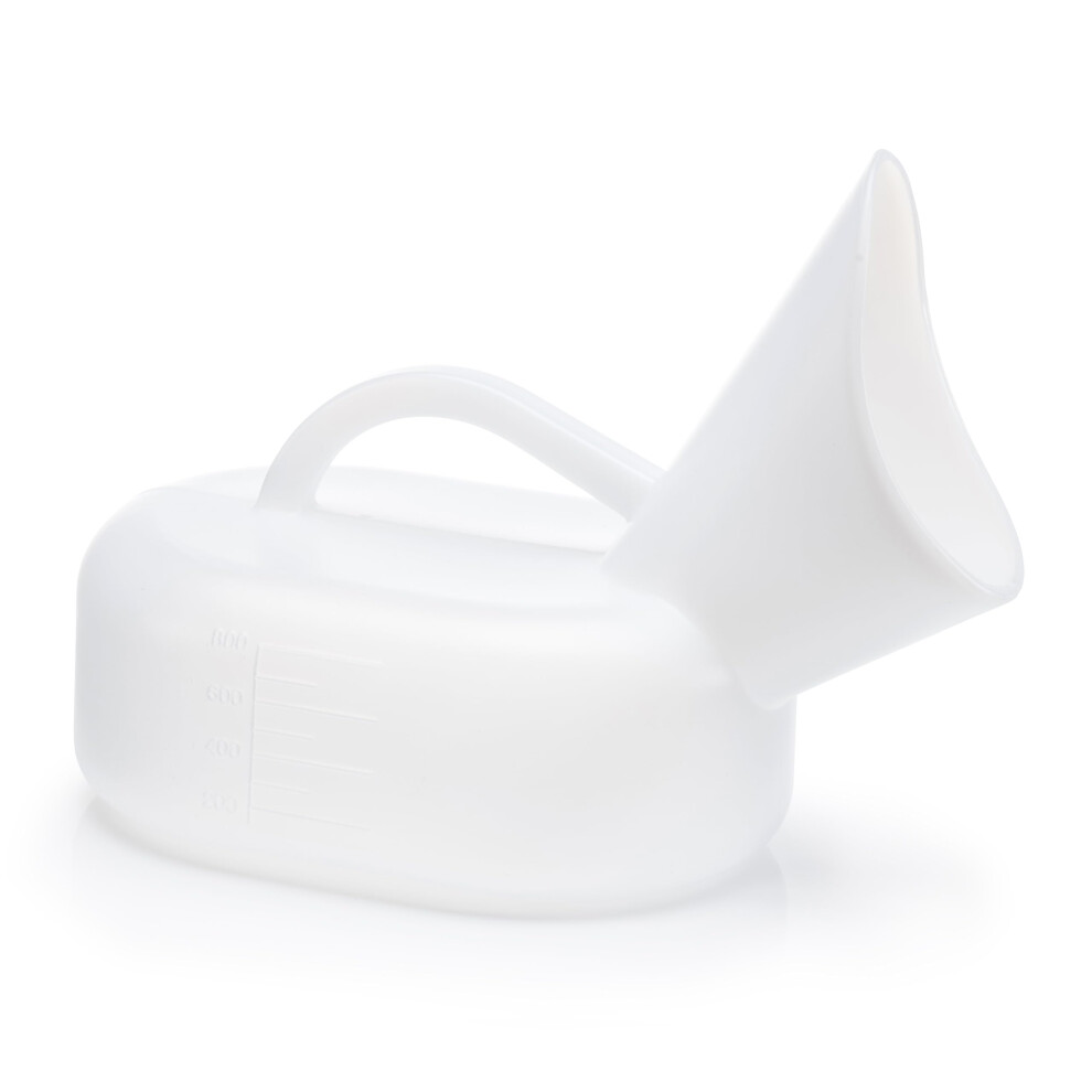 Female Urinal Bottle Spill-Proof Portable 800ml Capacity For Travel, Camping, Bedridden And Elderly Care