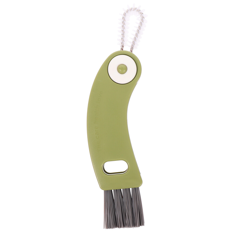 3-In-1 Water Bottle Lid Cleaner Brush Portable For Milk And Bottles Happyyami