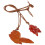 2pcs car hanging pendant chicken shape rearview mirror charm 4