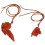 2pcs car hanging pendant chicken shape rearview mirror charm 10