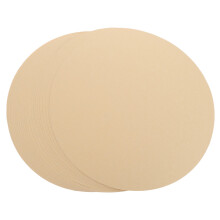 25pcs round kraft paper 29cm for diy cards and art sketching