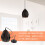 1Pc Industrial Style Ceiling Light Iron Geometric Art Lamp 11