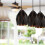 1Pc Industrial Style Ceiling Light Iron Geometric Art Lamp 3