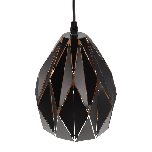 1Pc Industrial Style Ceiling Light Iron Geometric Art Lamp