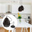 1Pc Industrial Style Ceiling Light Iron Geometric Art Lamp 5