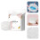 100 wegwerp melkvoedingspads moeders, ademend 11