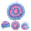 1Pettrainingmat Roze Slow Feeder Snuffelmat Gemaakt Van Polyester 2