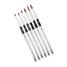 6St Nail Art Brushes Set Dotting En Tekenset Voor Nagellak Pen