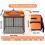 Float Fish Basket Folding Quick-Dry Minnows Protection Net Portable Minnows Keeper 4