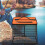 Float Fish Basket Folding Quick-Dry Minnows Protection Net Portable Minnows Keeper 2