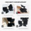 Shoe Lace Charm Elegant Shoe Accessories Black 2pcs 5
