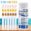 Hot Tub Test Strips PH And Total Alkalinity - Pool Water Testing Kit For Hot Tubs, Pools, Spas, Multi-Functional Strips 4