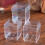 20 stk. transparente kunststoff mousse becher, füllung 7