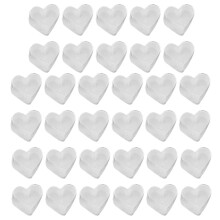 100Pcs Clear Silicone Heart Earring Backs Durable Earring Accessories