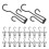 25 Pcs Hooks Shoe Hook Work 20.00x10.00x0.40cm Black 9