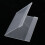 Acrylic V Type Transparent Table Table Triangle Conference For 10