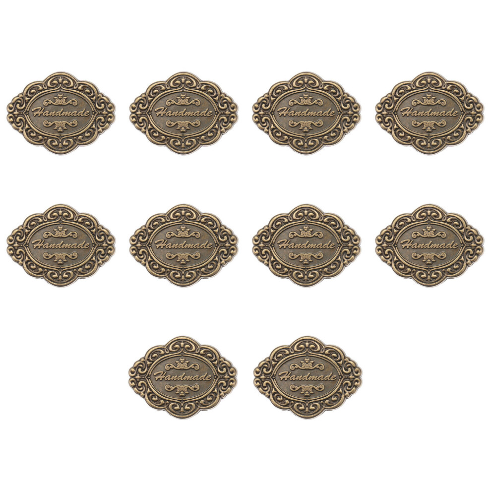 10Pcs Retro Snap Fastener Zinc Alloy Purse Buckle With Base 3302254692817