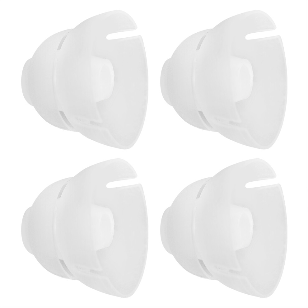 Iplusmile 4Pcs Hearing Aid Comfortable Dome Portable Compact Hearing Aid Dome