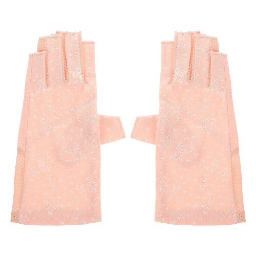 1 Pair Uv Shield Heat Resistant Manicure Hand Protectors 2
