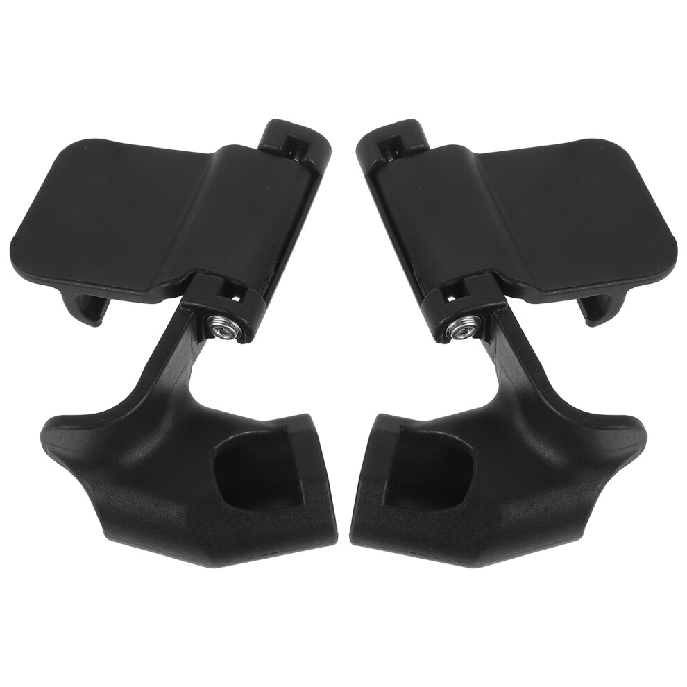 2Pcs Stroller Armrest Adapter With Detachable Bumper Buckles Villcase