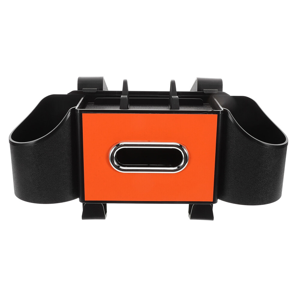 Headrest Backseat Car Organizer With Cup Holders And Storage Hooks 3302254695610
