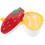strawberry shaped leakproof plastic lunch box double layer for kids 10