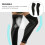 2pcs knee non-skid protective pad black 11