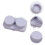1pc Portable Lens Case Electric Cleaner Lens Container (Grey) 4
